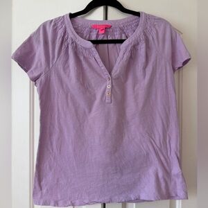 Lilly Pulitzer Essie Lavender T Shirt